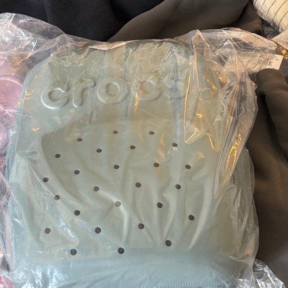CROCS Sage Green Clog Insert backpack